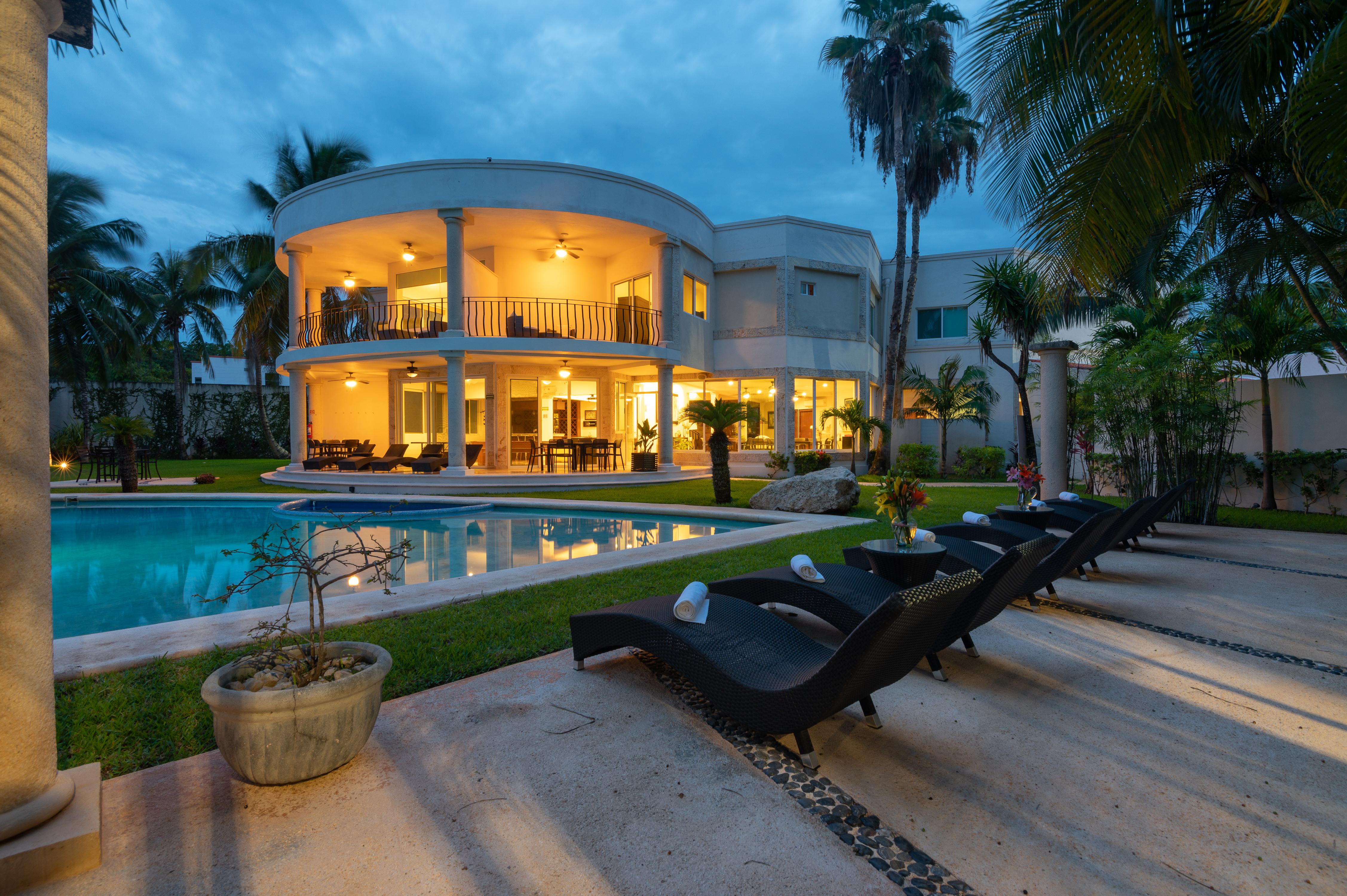 Villa Palmeras Канкун Экстерьер фото